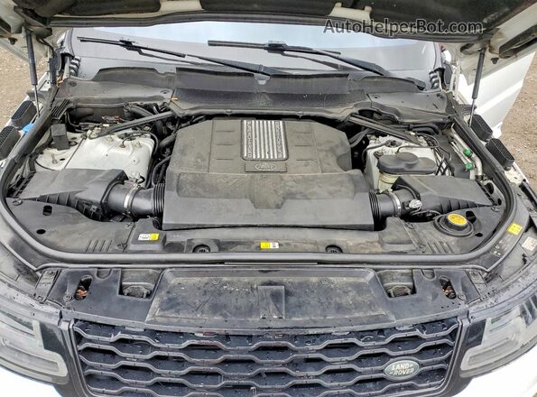 SALWR2RE3KA864346 2019 LAND ROVER RANGE White Widok komory silnika