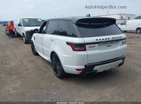 SALWR2RE4JA809547 2018 LAND ROVER RANGE ROVER SPORT White Tył lewy