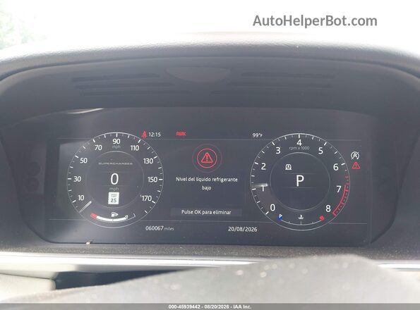 SALWR2RE4JA809547 2018 LAND ROVER RANGE ROVER SPORT White Widok tylnych siedzeń