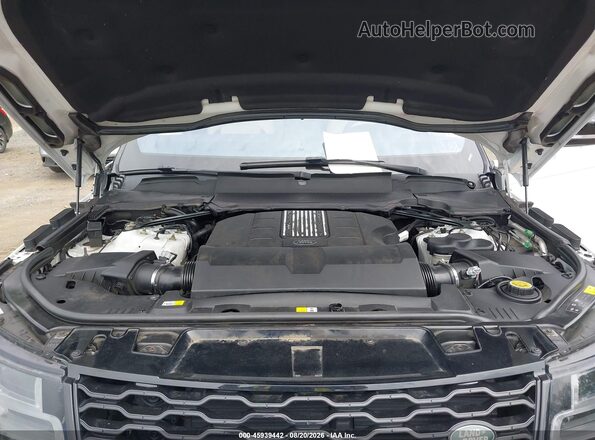 SALWR2RE4JA809547 2018 LAND ROVER RANGE ROVER SPORT White Widok z tyłu