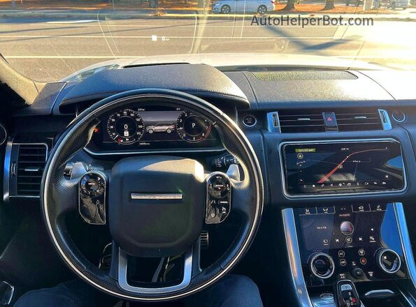 SALWR2RE6KA819563 2019 LAND ROVER RANGE White წინა სალონის ხედი