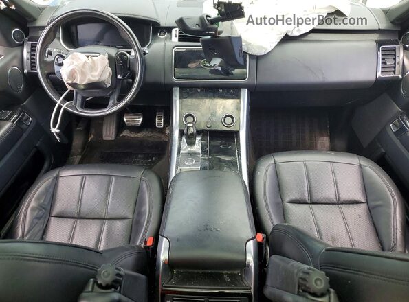 SALWR2RE8KA817314 2019 LAND ROVER RANGE Черный Вид панели приборов