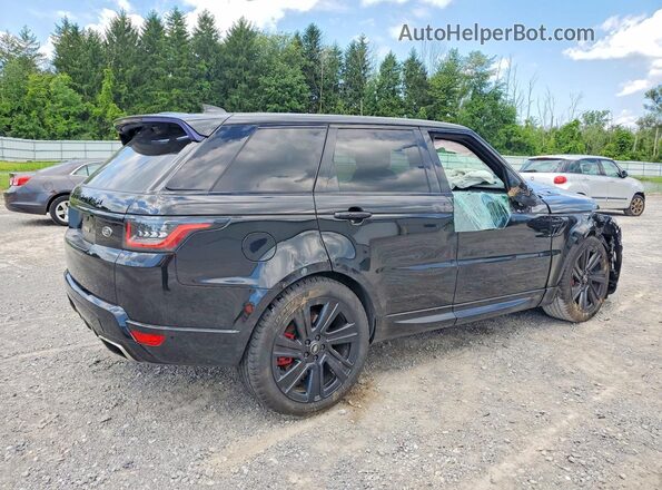 SALWR2RE8KA817314 2019 LAND ROVER RANGE Черный Задняя правая четверть