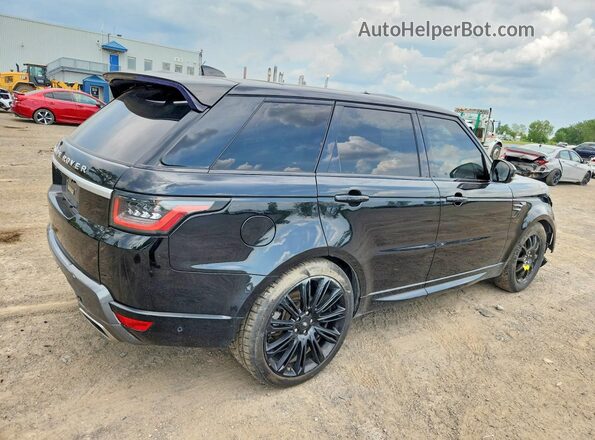 SALWR2RK4LA718772 2020 LAND ROVER RANGE Black Задня права чверть