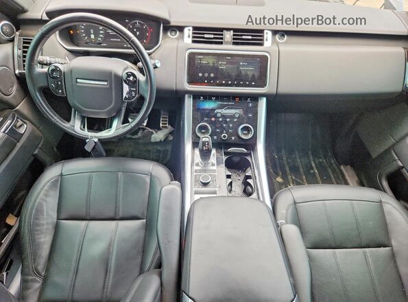 SALWR2RK4LA718772 2020 LAND ROVER RANGE Black Вид панелі приладів