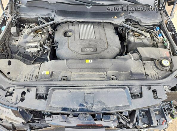 SALWR2RK4LA718772 2020 LAND ROVER RANGE Black Вид задньої частини салону