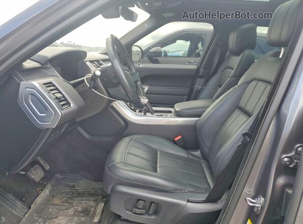 SALWR2RK9KA851185 2019 LAND ROVER RANGE Gray Widok wnętrza z przodu