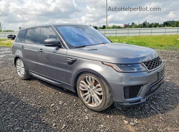 SALWR2RK9KA851185 2019 LAND ROVER RANGE Gray Przód prawy