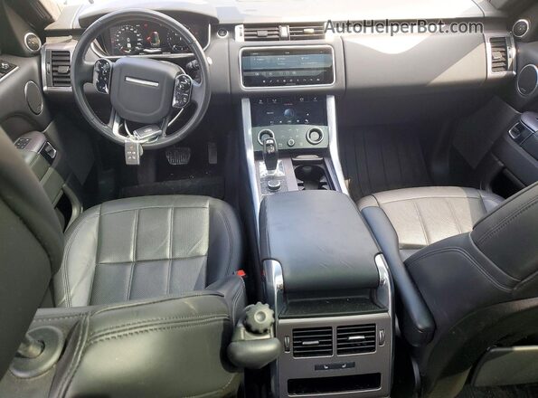 SALWR2RK9KA851185 2019 LAND ROVER RANGE Gray Widok deski rozdzielczej