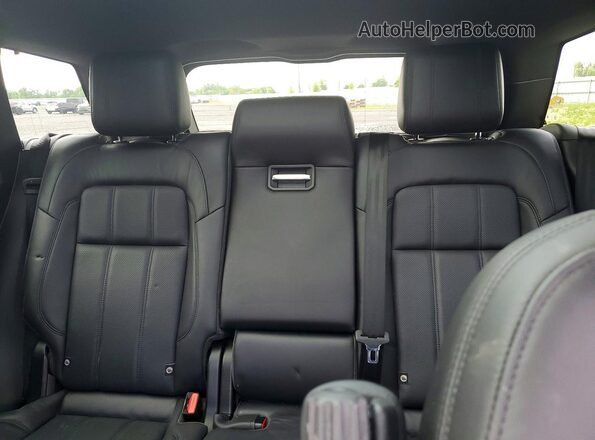 SALWR2RK9KA851185 2019 LAND ROVER RANGE Gray Widok tylnych siedzeń
