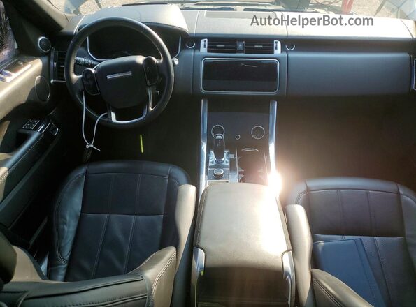 SALWR2RU2KA870078 2019 LAND ROVER RANGE Черный Вид панели приборов