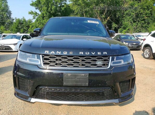 SALWR2RU2KA870078 2019 LAND ROVER RANGE Черный Вид спереди