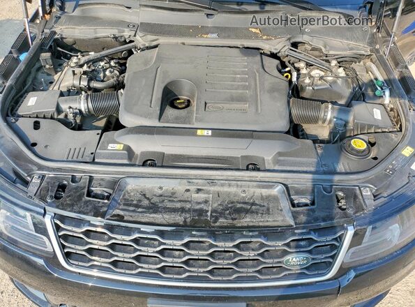 SALWR2RU2KA870078 2019 LAND ROVER RANGE Черный Вид подкапотного пространства