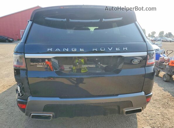 SALWR2RU2KA870078 2019 LAND ROVER RANGE Черный Вид сзади