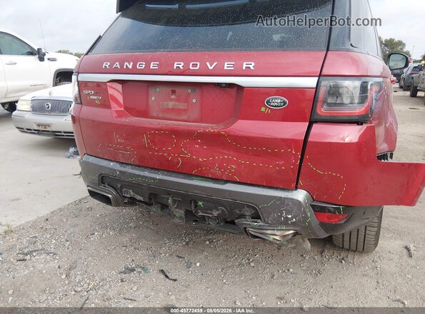 SALWR2RU4KA858675 2019 LAND ROVER RANGE ROVER SPORT Red 