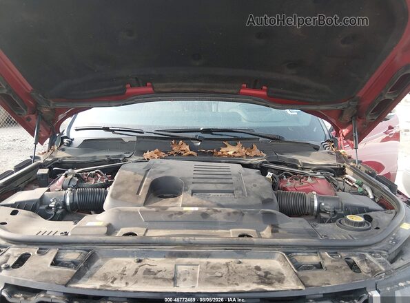 SALWR2RU4KA858675 2019 LAND ROVER RANGE ROVER SPORT Red Rear view