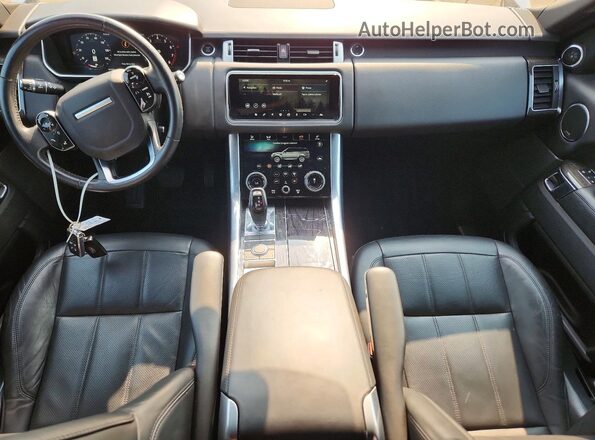 SALWR2RU9KA868831 2019 LAND ROVER RANGE White Вид панелі приладів