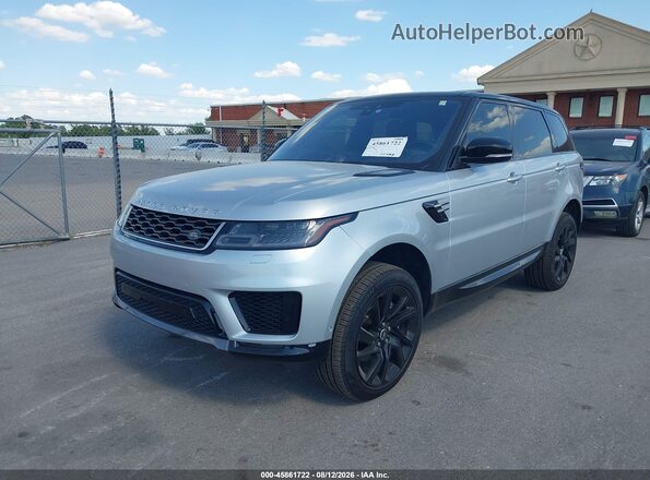 SALWR2RUXKA875142 2019 LAND ROVER RANGE ROVER SPORT Silver Vista tres cuartos delantera izquierda