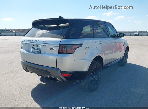 SALWR2RUXKA875142 2019 LAND ROVER RANGE ROVER SPORT Silver Trasero derecho