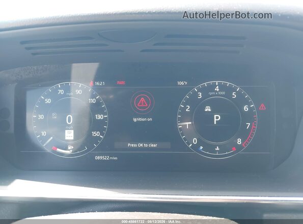 SALWR2RUXKA875142 2019 LAND ROVER RANGE ROVER SPORT Silver Vista de los asientos traseros