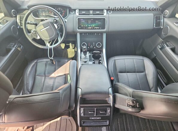 SALWR2RV0KA851019 2019 LAND ROVER RANGE Black Առջևի վահանակի տեսք