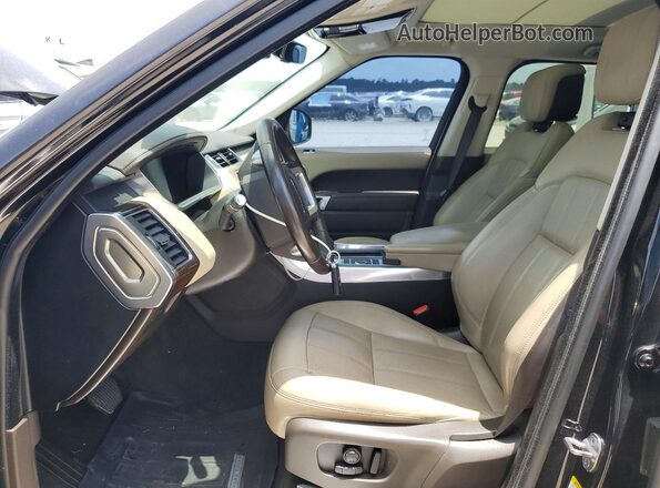 SALWR2RV2JA805822 2018 LAND ROVER RANGE Black Вид салону спереду