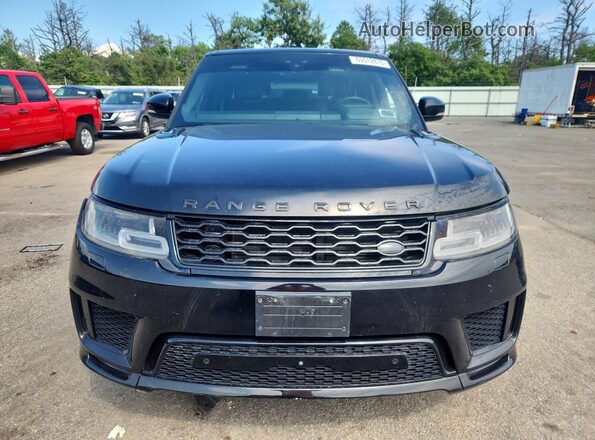 SALWR2RV3JA192125 2018 LAND ROVER RANGE Черный Вид спереди