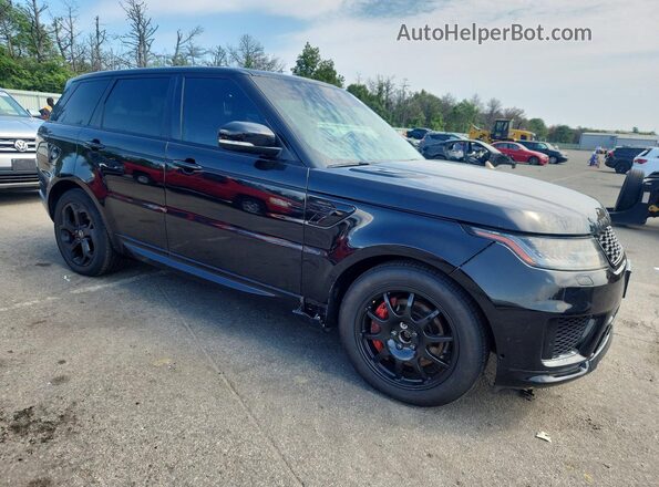 SALWR2RV3JA192125 2018 LAND ROVER RANGE Черный Передняя правая четверть