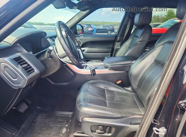 SALWR2RV3JA192125 2018 LAND ROVER RANGE Черный Вид салона спереди