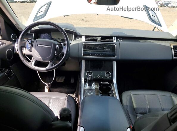 SALWR2RV3KA419279 2019 LAND ROVER RANGE Silver Առջևի վահանակի տեսք