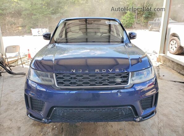 SALWR2RV4KA426533 2019 LAND ROVER RANGE Blue Widok z przodu