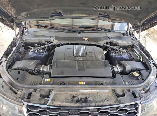 SALWR2RV4KA426533 2019 LAND ROVER RANGE Blue Widok wnętrza z tyłu