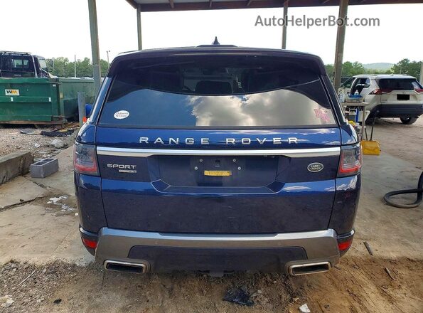 SALWR2RV4KA426533 2019 LAND ROVER RANGE Blue Widok z tyłu