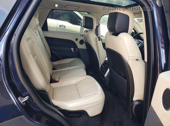 SALWR2RV4KA426533 2019 LAND ROVER RANGE Blue Widok tylnych siedzeń