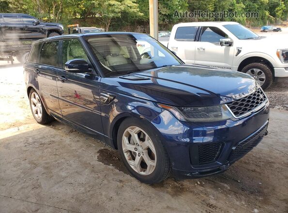 SALWR2RV4KA426533 2019 LAND ROVER RANGE Blue Przód prawy