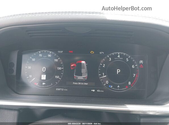 SALWR2RV5JA806110 2018 LAND ROVER RANGE ROVER SPORT Gray Widok tylnych siedzeń