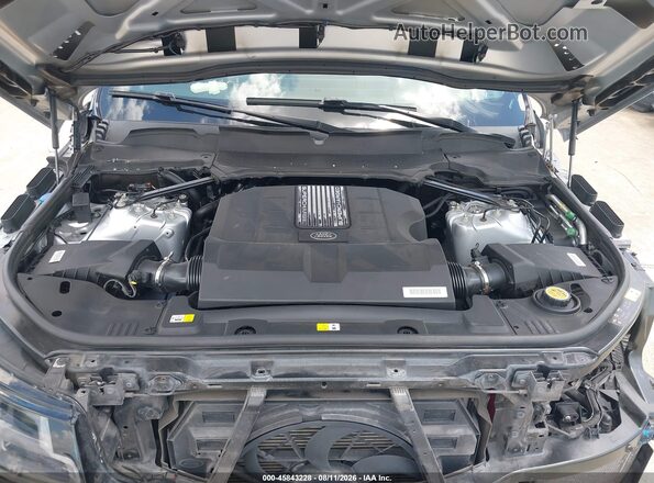 SALWR2RV5JA806110 2018 LAND ROVER RANGE ROVER SPORT Gray Widok z tyłu