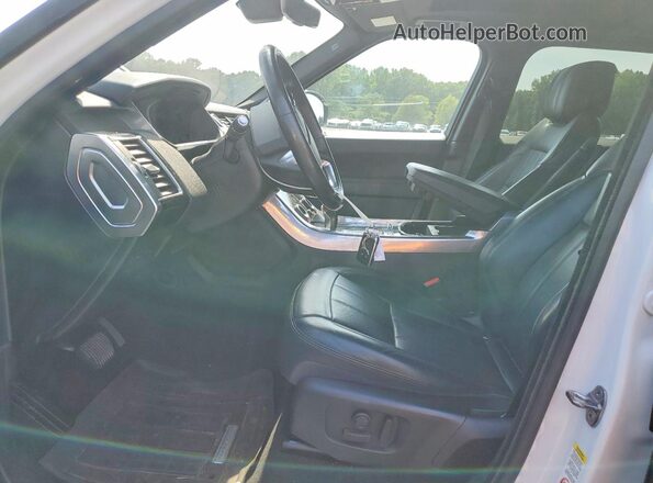 SALWR2RV5KA814256 2019 LAND ROVER RANGE White Widok wnętrza z przodu
