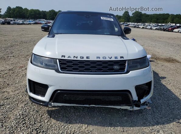 SALWR2RV5KA814256 2019 LAND ROVER RANGE White Widok z przodu