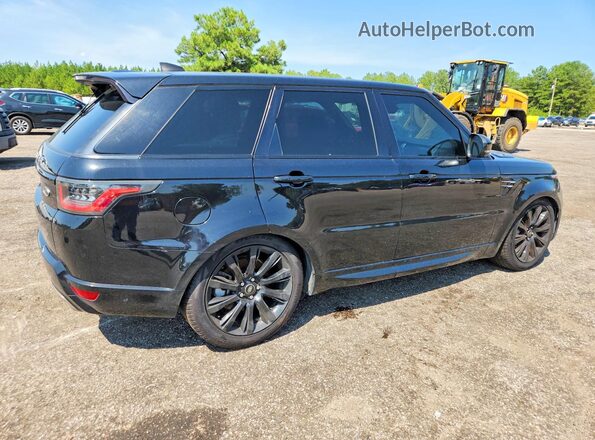 SALWR2RV6JA401194 2018 LAND ROVER RANGE Black Tył prawy