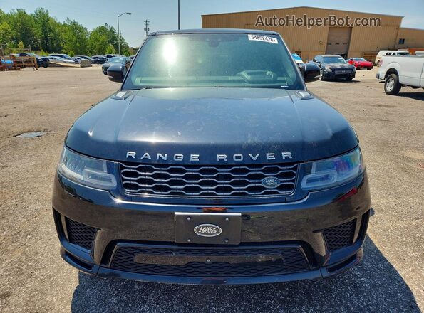 SALWR2RV6JA401194 2018 LAND ROVER RANGE Black Widok z przodu