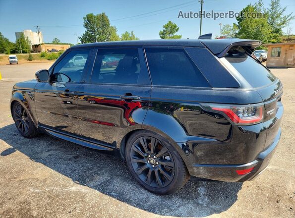 SALWR2RV6JA401194 2018 LAND ROVER RANGE Black Tył lewy