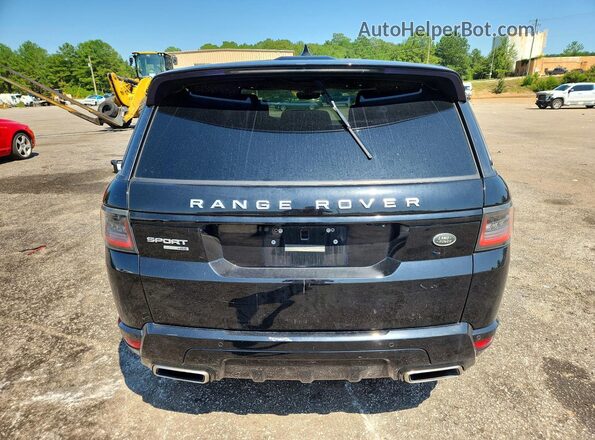 SALWR2RV6JA401194 2018 LAND ROVER RANGE Black Widok z tyłu