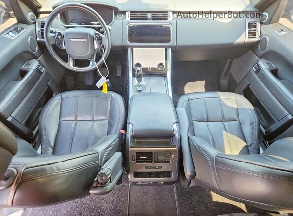SALWR2RV6JA401194 2018 LAND ROVER RANGE Black Widok deski rozdzielczej