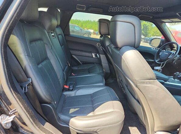 SALWR2RV6JA401194 2018 LAND ROVER RANGE Black Widok tylnych siedzeń