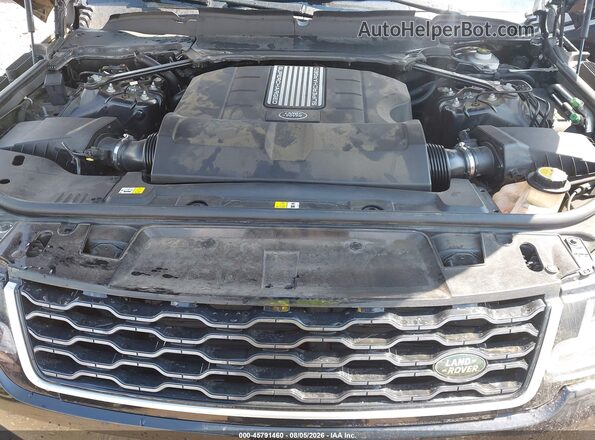 SALWR2RV7KA427000 2019 LAND ROVER RANGE ROVER SPORT Black Rear view