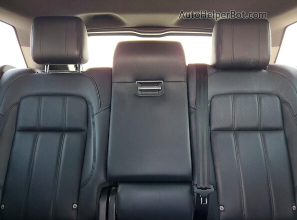 SALWR2RV7KA827039 2019 LAND ROVER RANGE Silver Vista de los asientos traseros