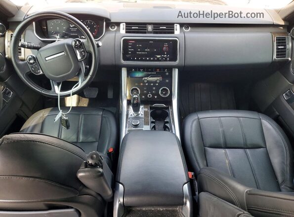 SALWR2RV7KA827039 2019 LAND ROVER RANGE Silver Vista del salpicadero