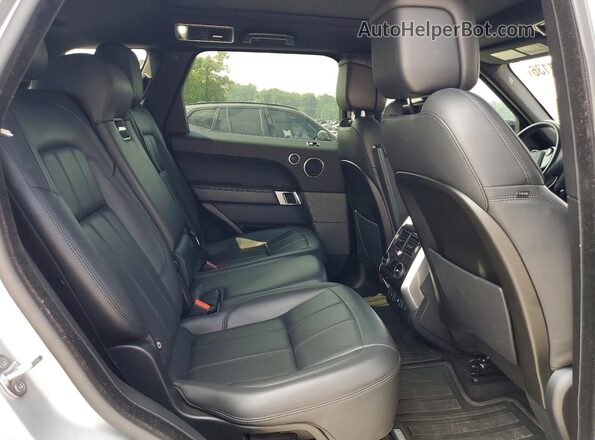 SALWR2RV7KA827039 2019 LAND ROVER RANGE Silver Vista interior trasera