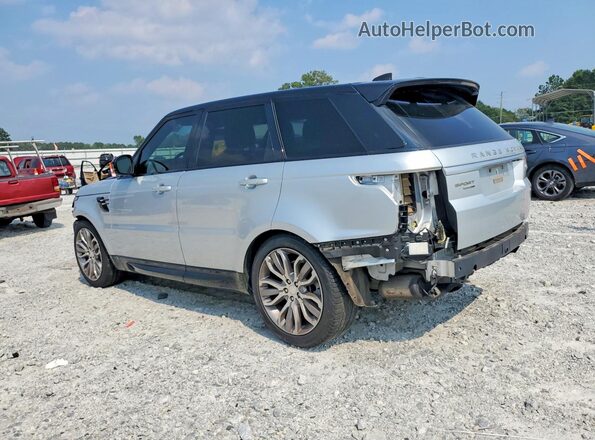 SALWR2RV7KA827039 2019 LAND ROVER RANGE Silver Trasero izquierdo